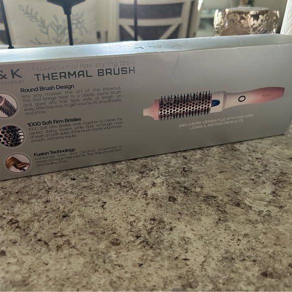 K&K Thermal Brush Curling Iron Brush - Picture 3 of 5